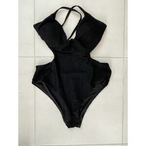 Victoria's Secret Swim One Piece Swimsuit Monokini Textured Swimwear